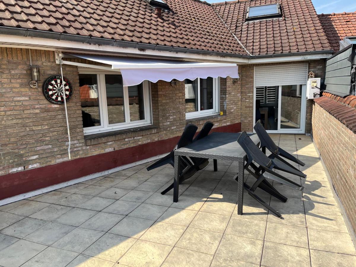 Brouckerque Appartement 2 Chambres Spacieuses Avec Terrasse מראה חיצוני תמונה